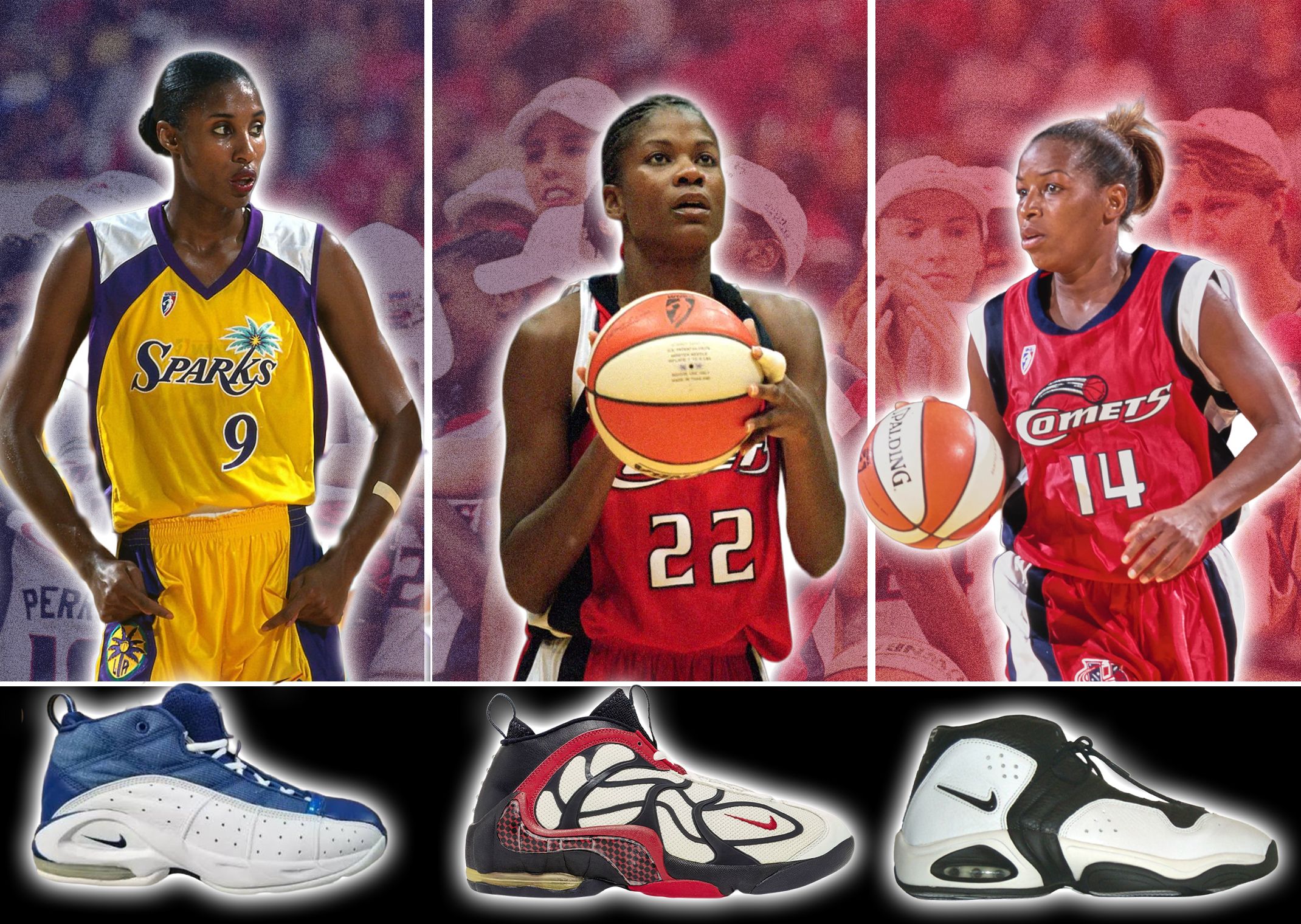 Los Angeles Sparks versus Houston Comets