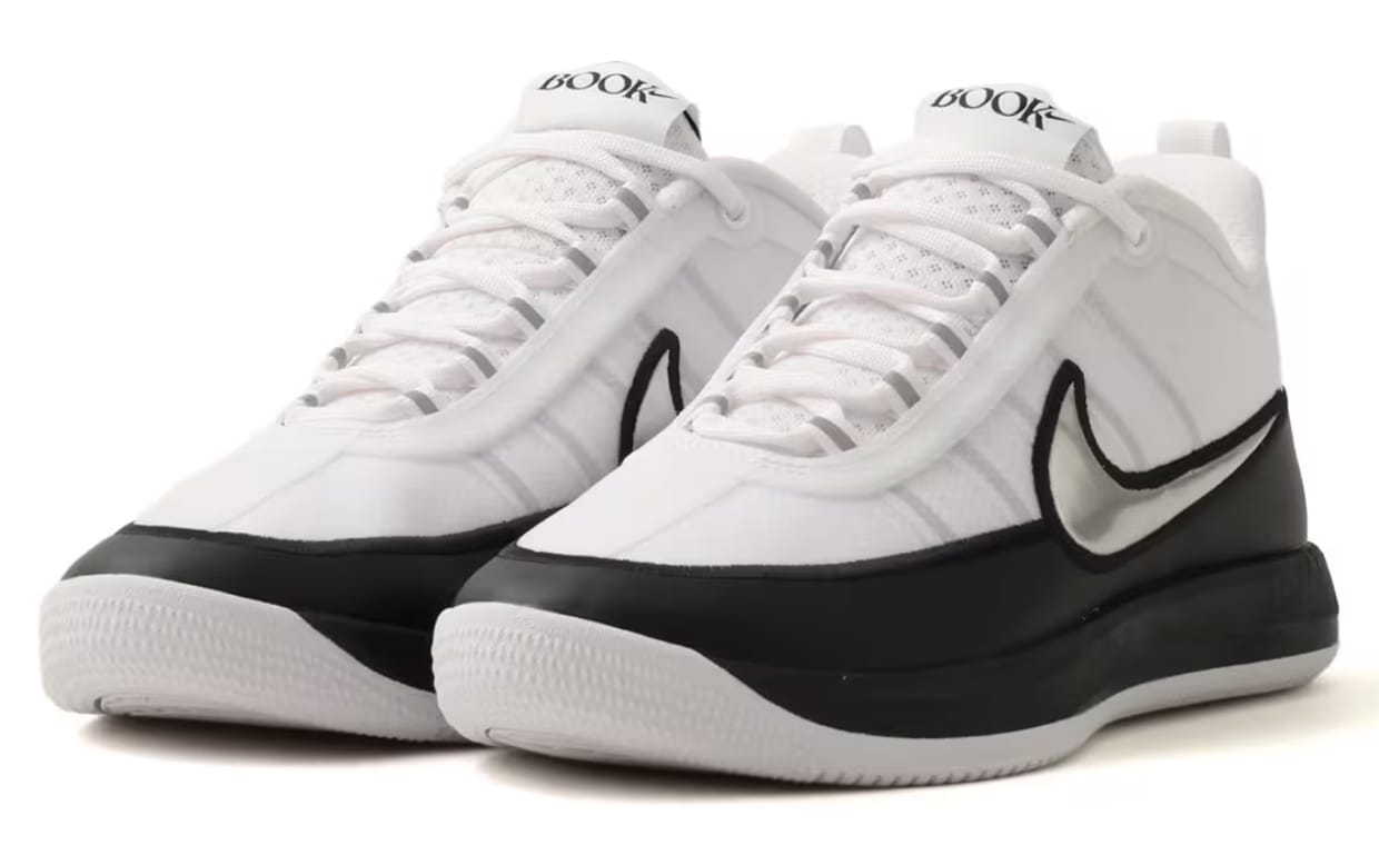 Devin Booker Goes Simple in Black and White for the Nike Book 2 Team Bank Pack