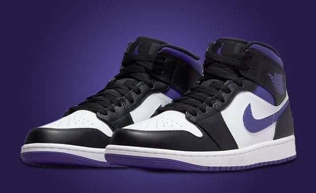 Dark Iris Makes Its Way Onto The Air Jordan 1 Mid