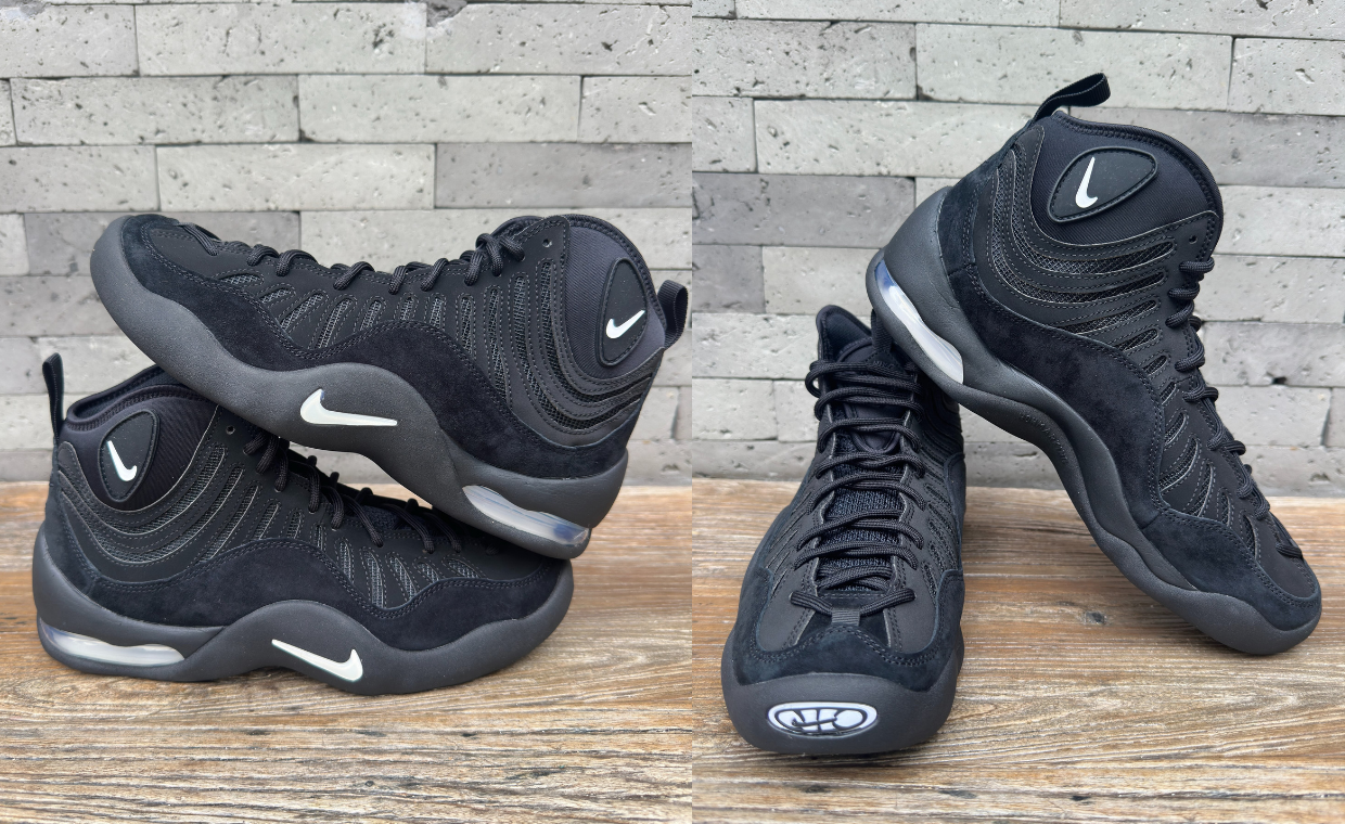 Nike Air Bakin Triple Black