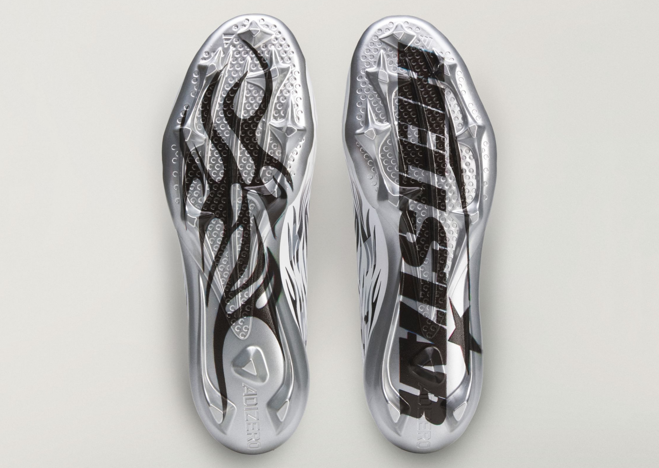 Hellstar x adidas Adizero Electric II White Black - Bottom