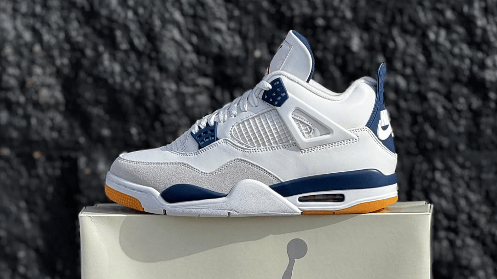 Where to Buy the Nike SB x Air Jordan 4 Summit White Navy
