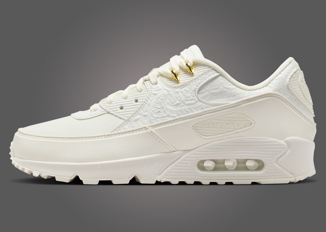 Slawn x Nike Air Max 90 Sail Lateral