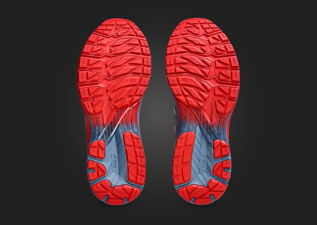 Kiko Kostadinov x Asics US4-S GEL-TERRAIN Classic Red Outsole