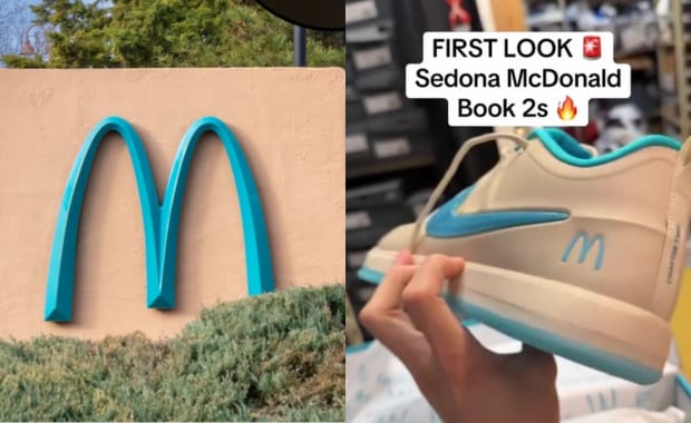 Devin Booker’s Nike Book 2 McDonald’s is Inspired by the Blue McDonald’s in Sedona