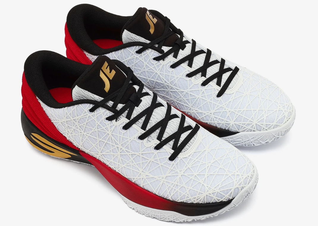 Skechers SKX JE 1 White Red Gold - Angle
