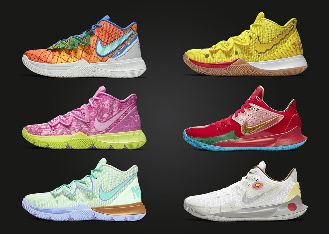 every kyrie shoe ever made