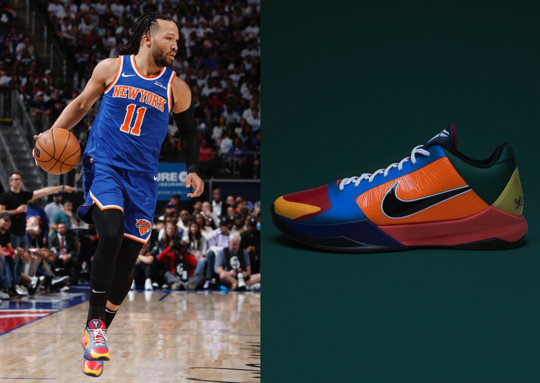 Jalen Brunson Nike Kobe 5 WTR PE