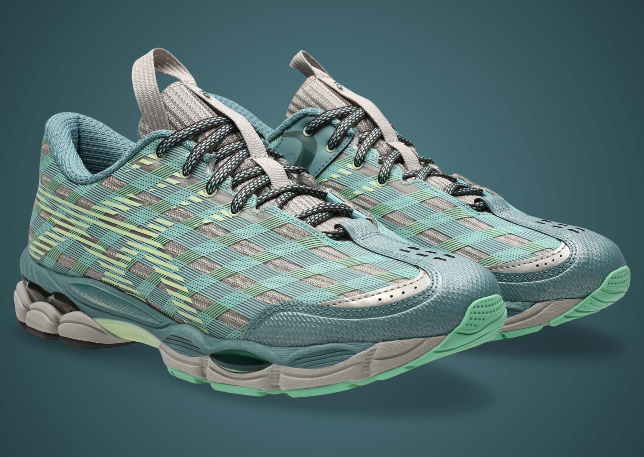 Kiko Kostadinov x Asics US8-S Gel-SJ33 Moonrock - Angle