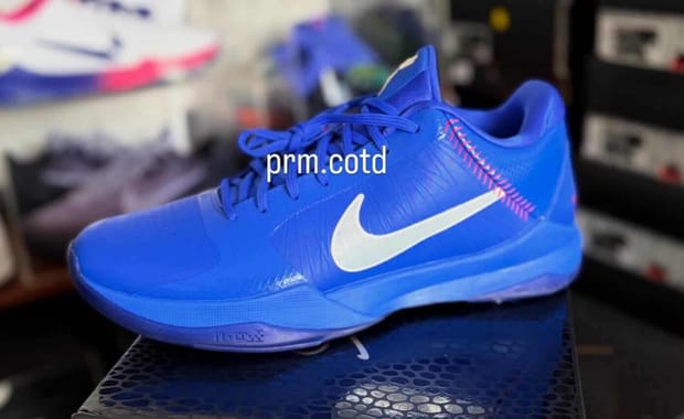 The Latest Look at the Nike Kobe 5 Protro Dodgers