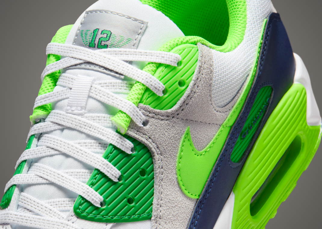 NFL x Nike Air Max 90 Seahawks Detail