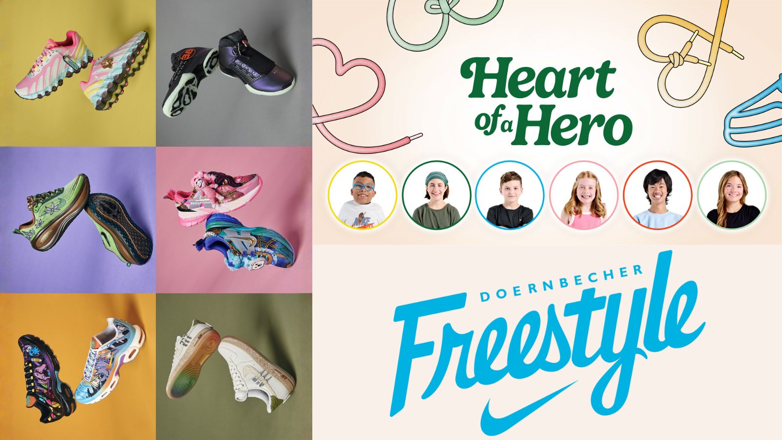 Nike Officially Unveils the Doernbecher Freestyle 21 Collection