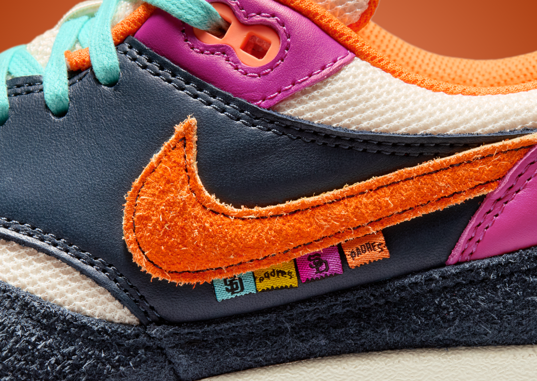 Nike Air Max 1 Padres City Connect Detail