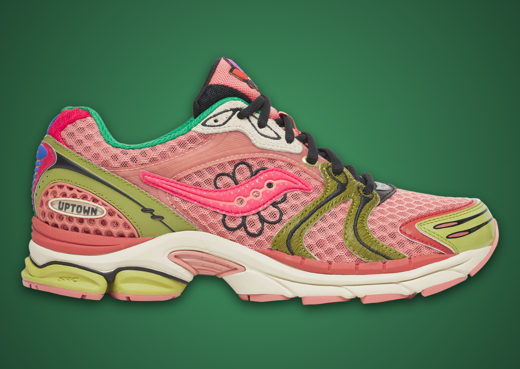 Jae Tips x Saucony ProGrid Triumph 4 Flowers Grow Uptown Virginia Creeper Lateral