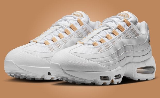 Keep it Clean With the Nike Air Max 95 White Metallic Gold
