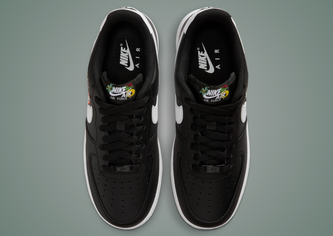 Nike Air Force 1 Low PRM Accepting All Flowers Black Top