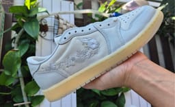 Rabbits and Floral Patterns Grace This Air Jordan 1 Retro Low OG