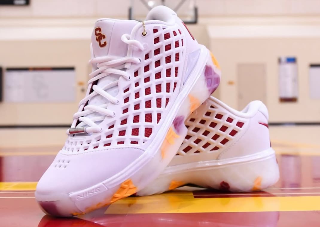 USC Women's Basketball Debuts a Nike Kobe 3 Low Protro PE for