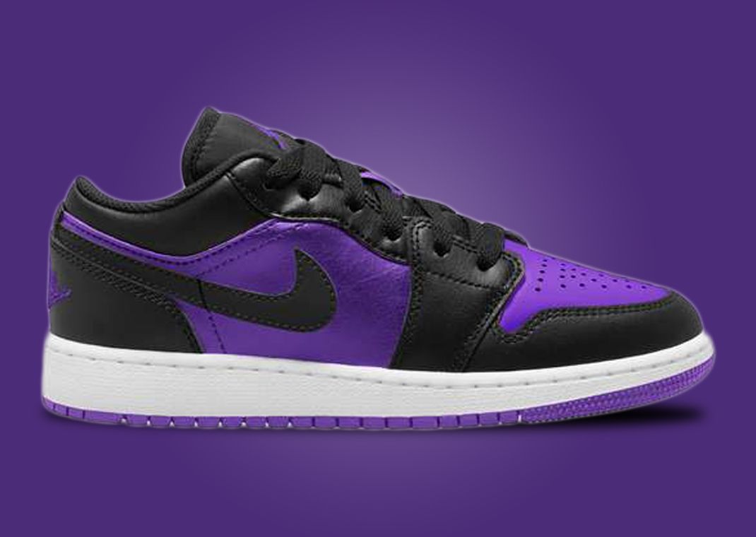 Black and purple air jordans best sale