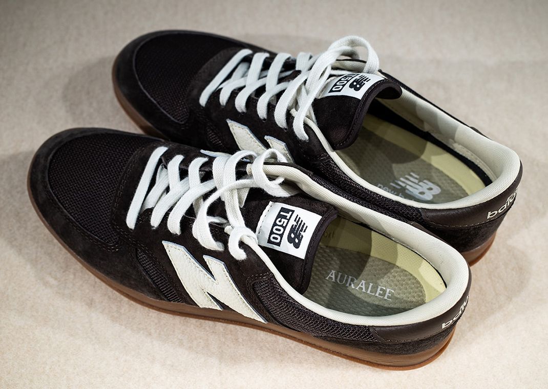AURALEE x New Balance T500 Brown Toip
