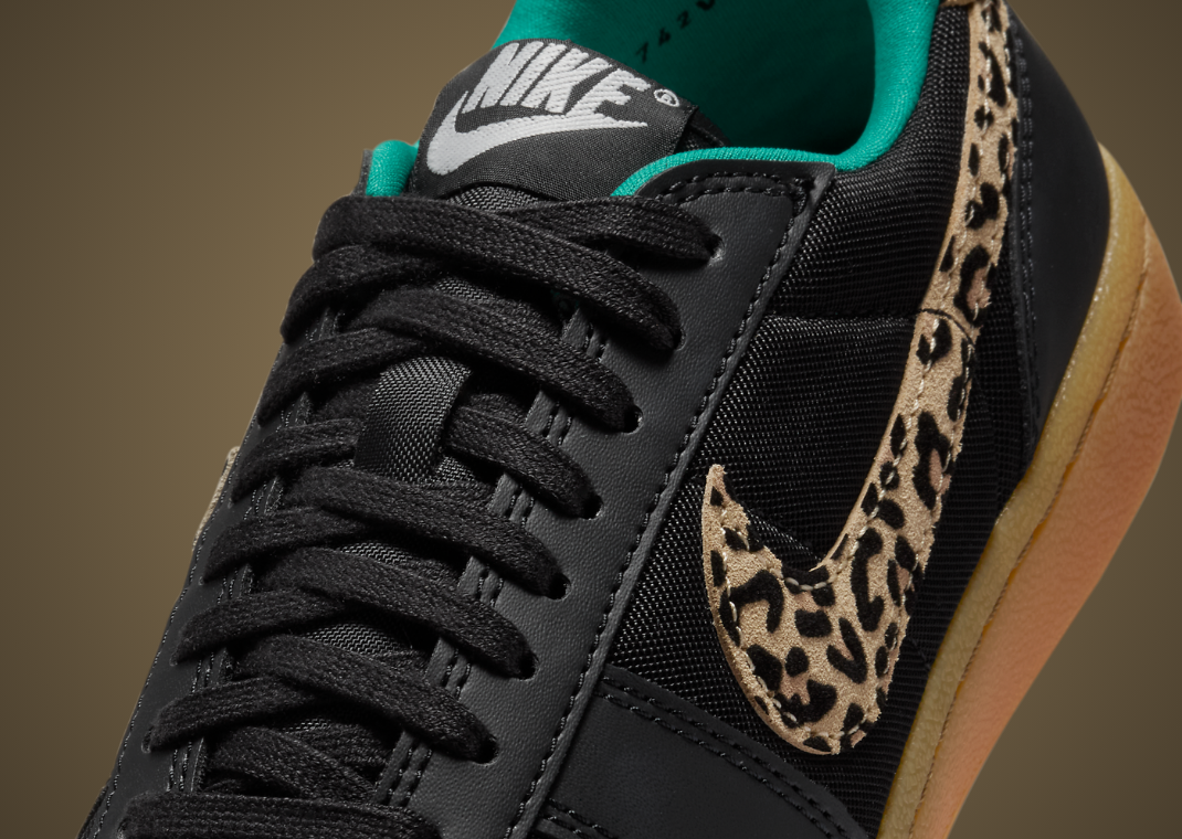 Nike Field General Leopard Print Black (W) Detail