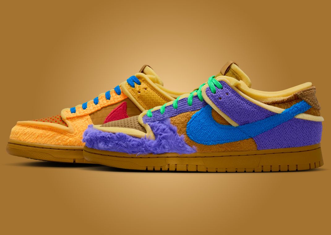 CPFM x Nike Swamp Sponge Dunk Psychic Purple Lateral