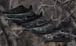 Nike Hides Running Shoe Pack Under Blacked Out Realtree Camo Print