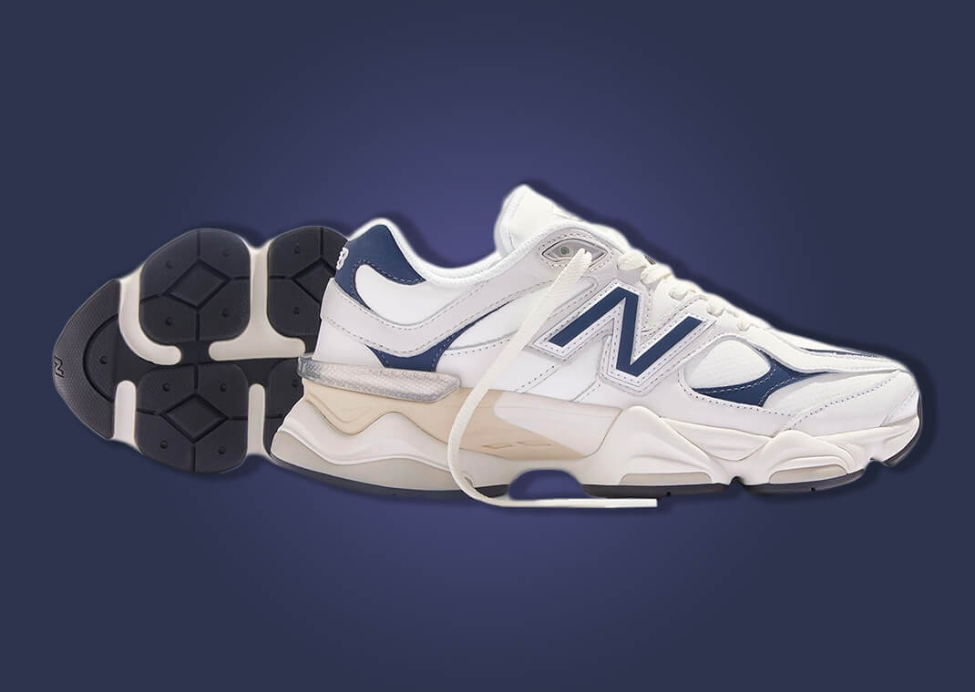 New Balance 9060 White Navy