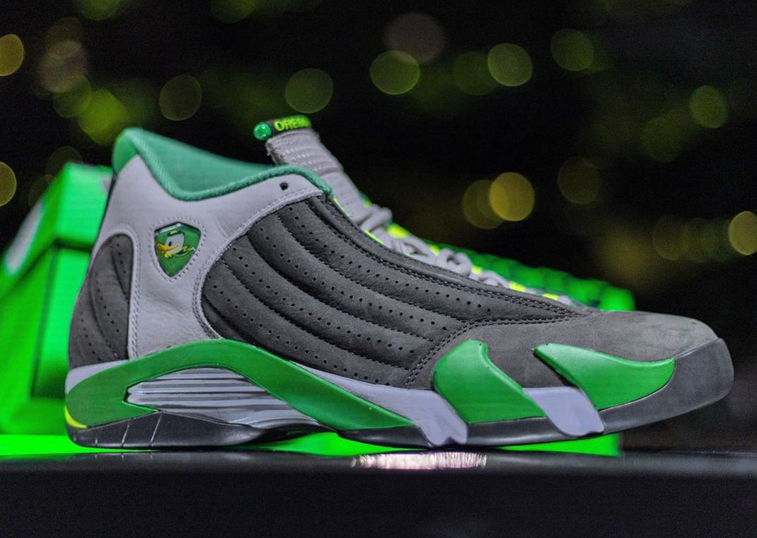 Oregon Ducks x Air Jordan 14 Retro PE