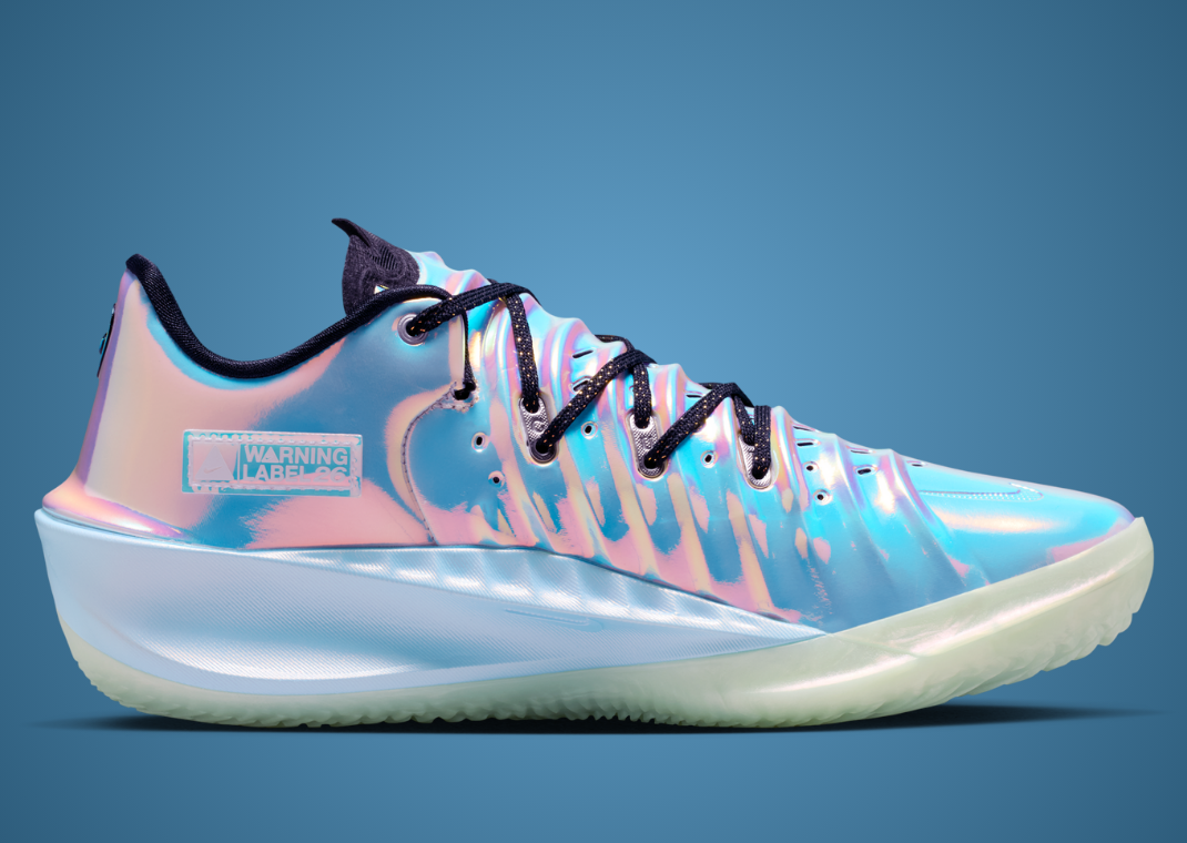 Victor Wembanyama x Nike GT Cut 4 All-Star Warning Label - Lateral
