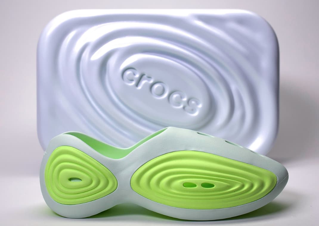 crocs ripple サンダル steel/acidity Crocs Ripple Clog 