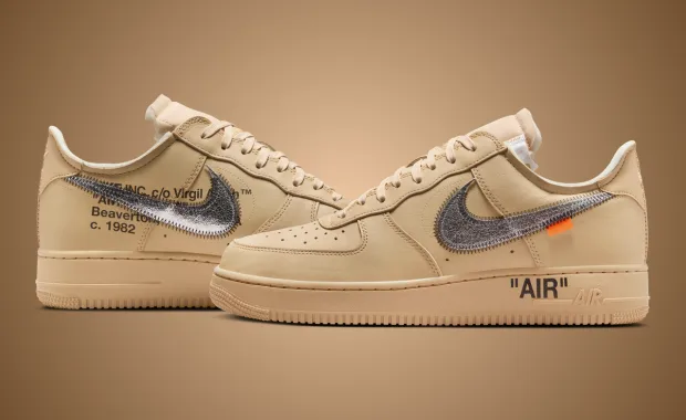 Will the Virgil Abloh Archives x Nike Air Force 1 Low Sesame Finally Release Next Month?