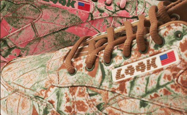LQQK Studio Brings Leaf Camo To A Duo Of Reebok Classic Leather Colorways
