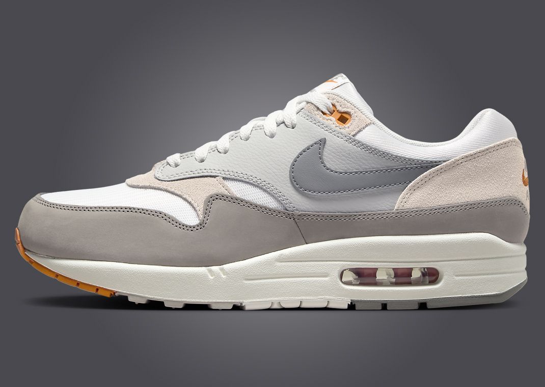 air max 1 vast grey on feet