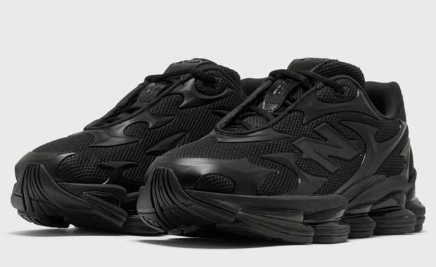 New Balance ABZORB 2000 Cybersigilism adds Popular Tattoo Style to Triple Black Runner