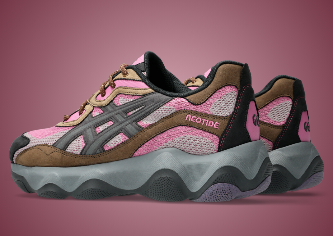 Studio Hagel x Asics Neotide Sweet Pink - Heel Angle