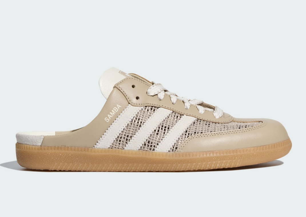 adidas Samba Mule Beige - Lateral