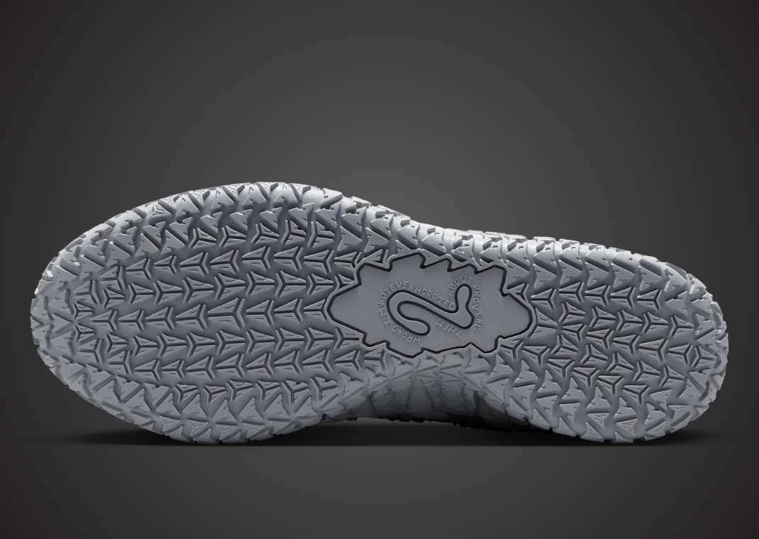 Nike Ja 3 TB White Wolf Grey outsole