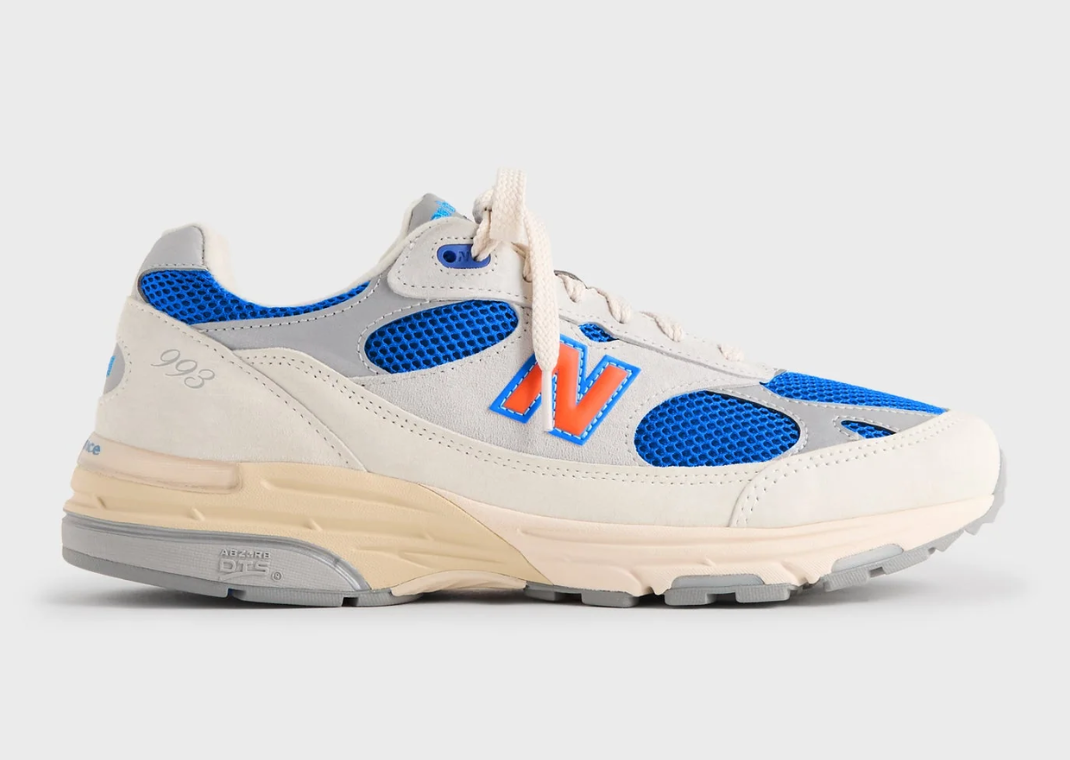 Kith x New Balance 993 Made in USA MSG Ancient Scroll Lateral