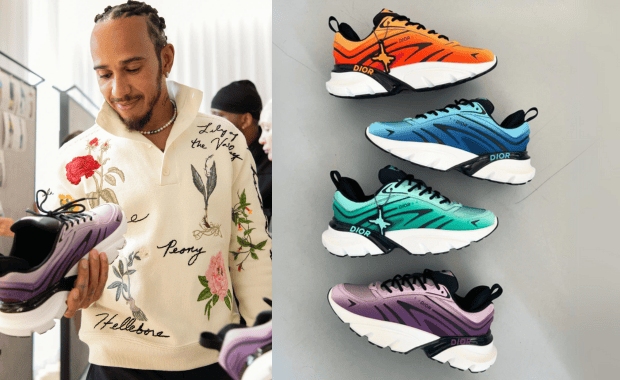 Lewis Hamilton's Dior Collection Releases October 2024