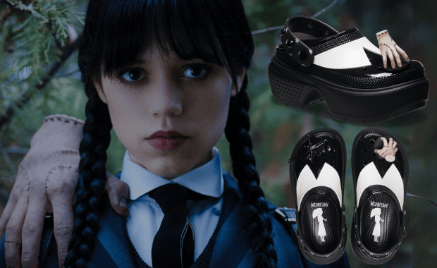 Crocs Stomp Clog Wednesday Addams