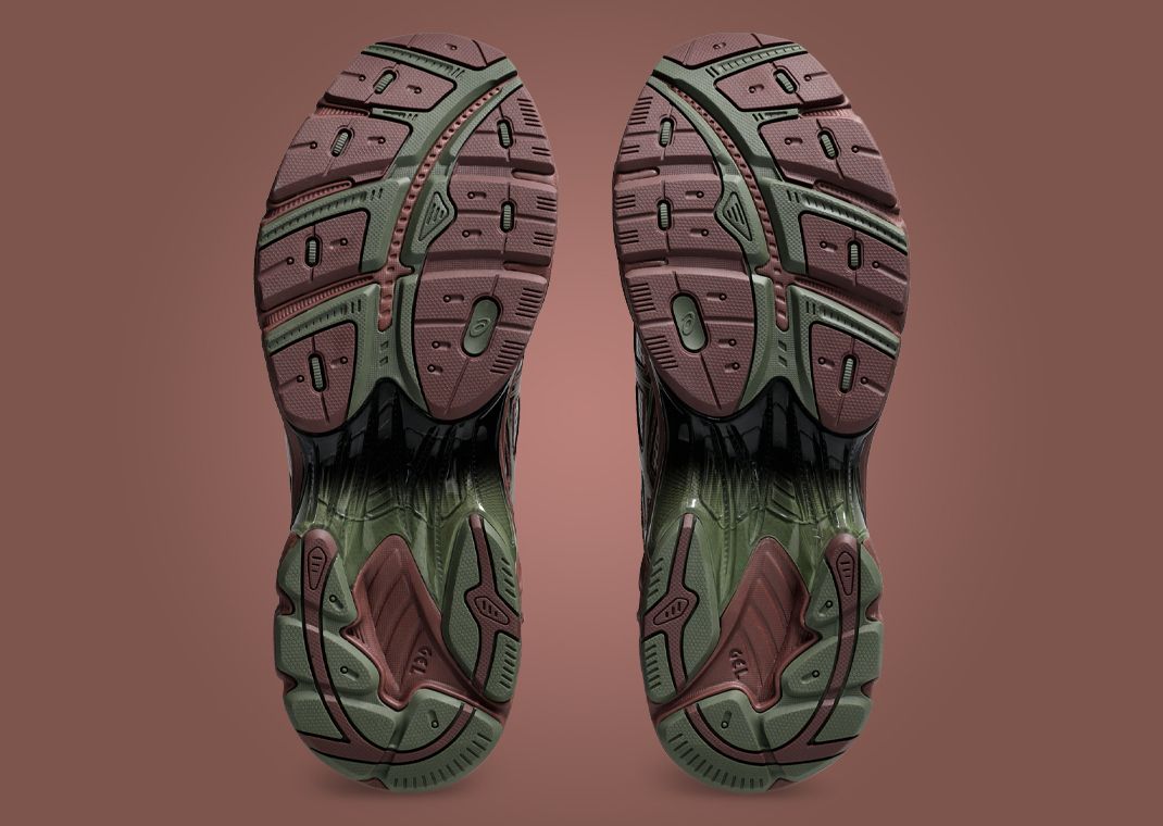 Kiko Kostadinov x Asics UB6-S GT-2160 Mantle Green Grape Outsole