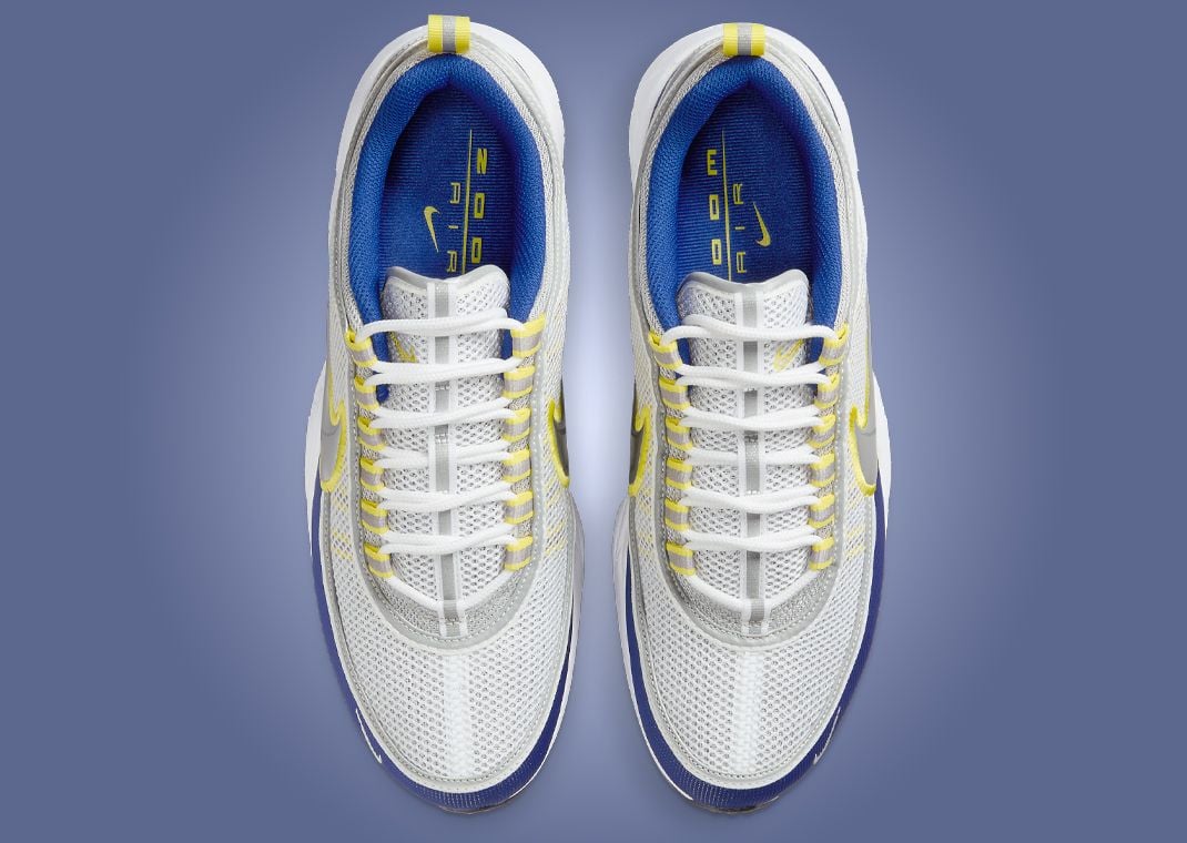 Nike Air Zoom Spiridon OG Deep Royal Blue Yellow Strike