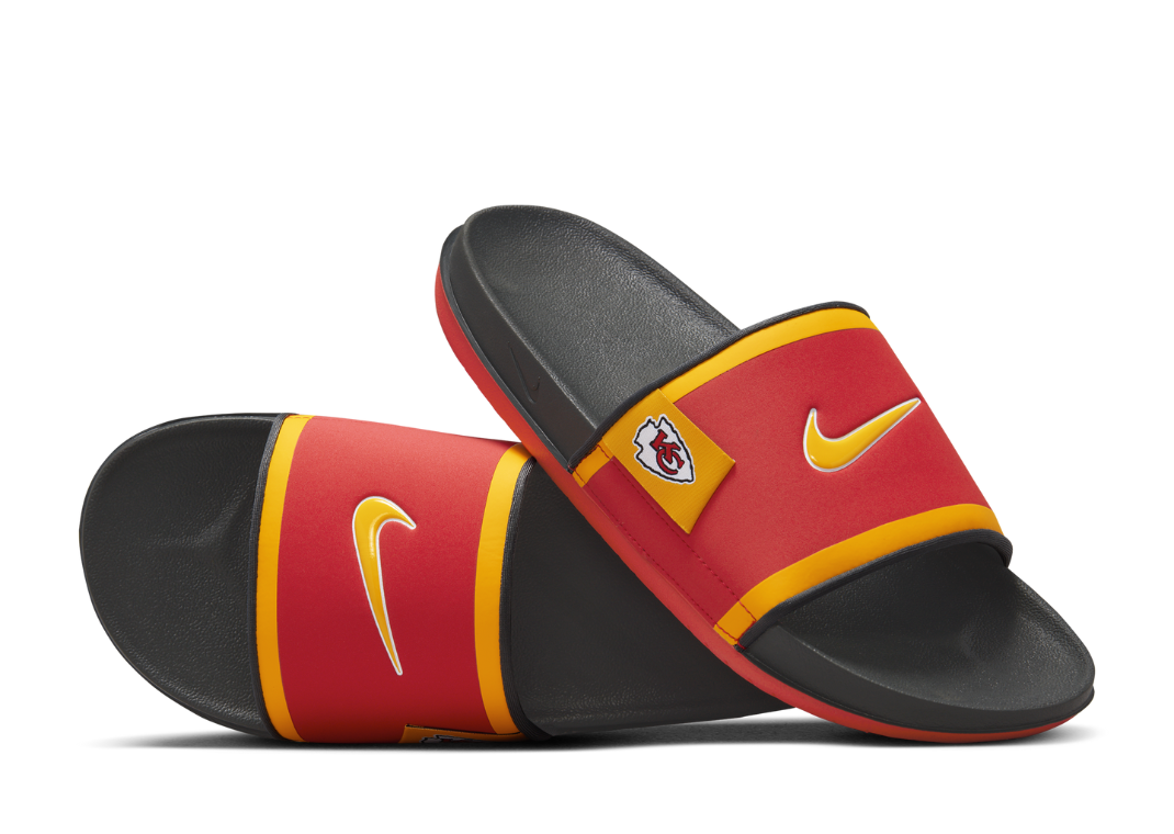 Nike Offcourt Slides Kansas City Chiefs Lateral