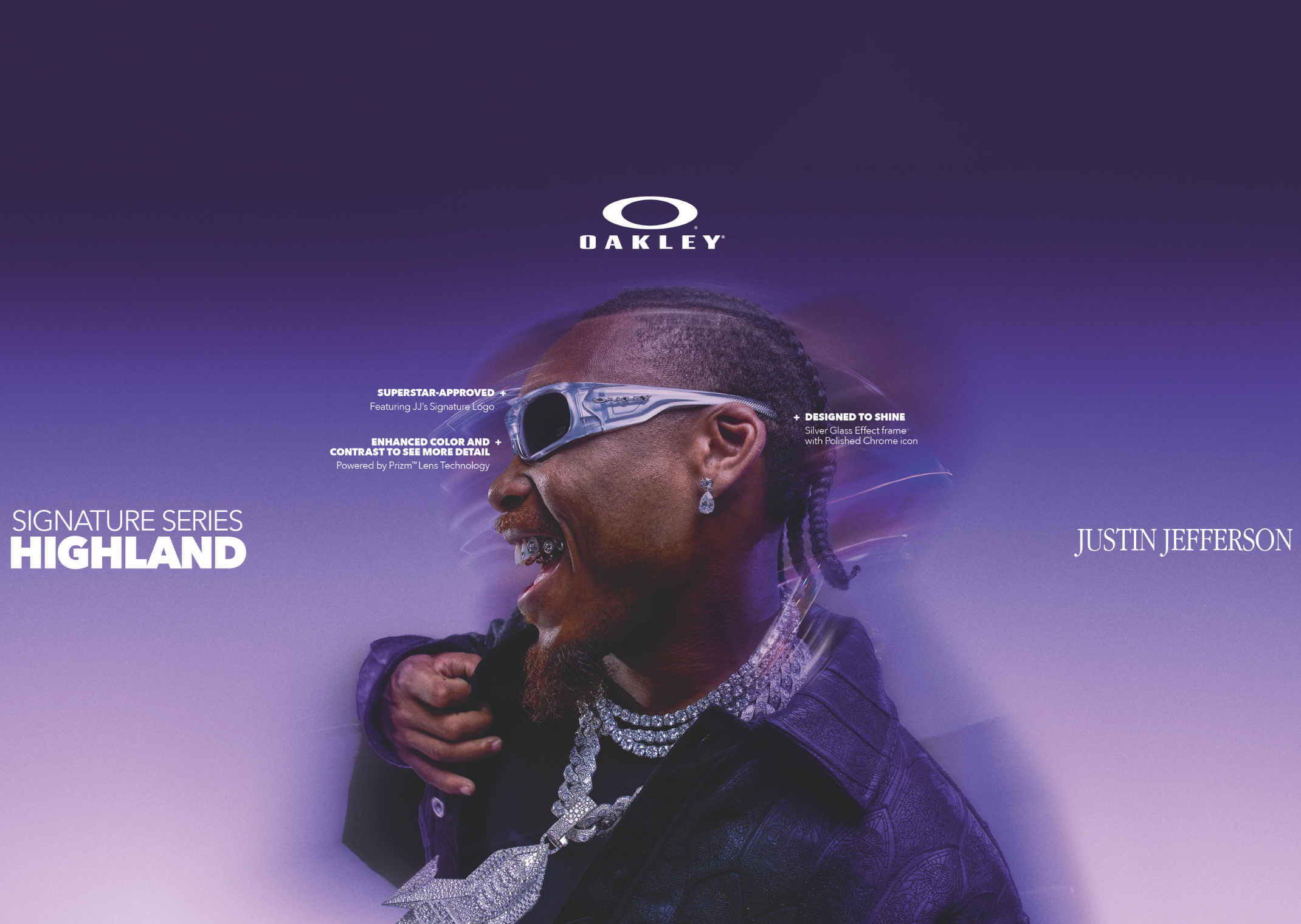 Justin Jefferson x Oakley Highland