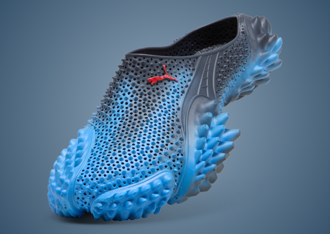 A$AP Rocky x Puma Mostro 3D Mule Blue Glimmer - Angle