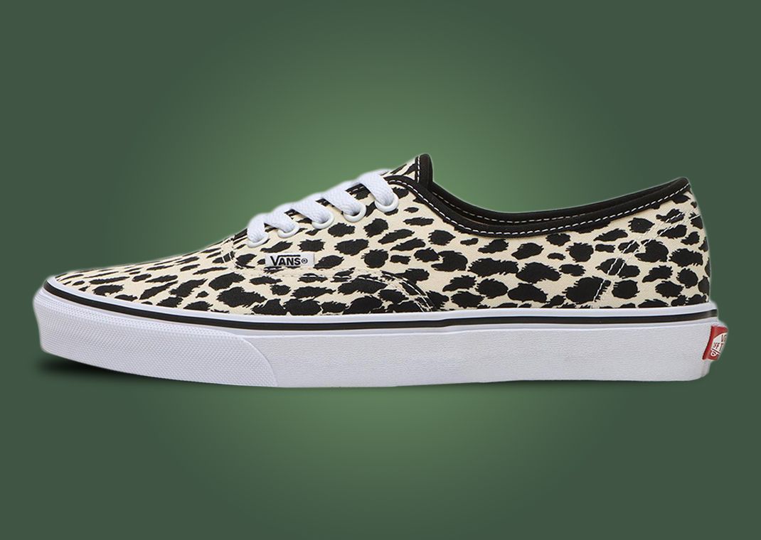 Wacko Maria x Vans V44 Authentic Leopard White Lateral