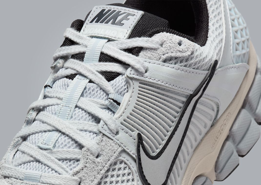 Nike Zoom Vomero 5 Pure Platinum Light Orewood Brown (W) Detail