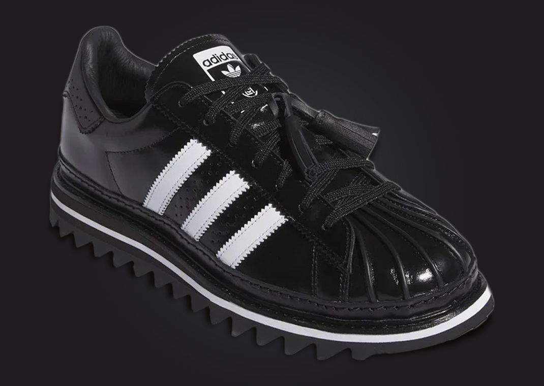 CLOT x adidas Superstar Black White