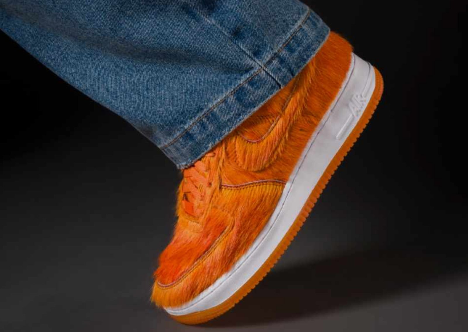 Nike Air Force 1 Low Technicolor Tale Orange Pony Hair